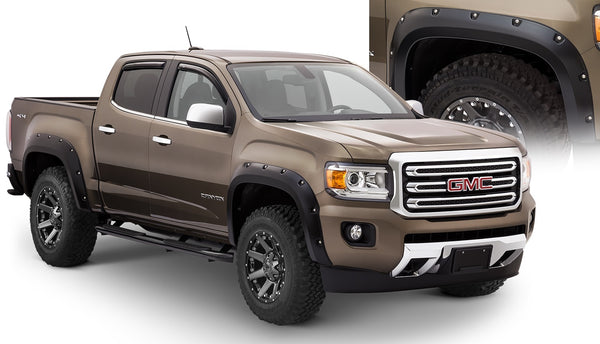 Bushwacker Fender Flare Pocket Style 4pc - Black (BW40971-02)
