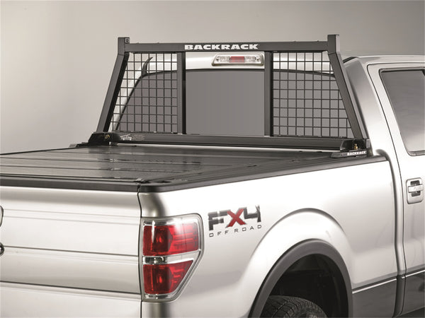 BackRack Headache Rack Safety Rack Half Mesh - Black (BK147SM)