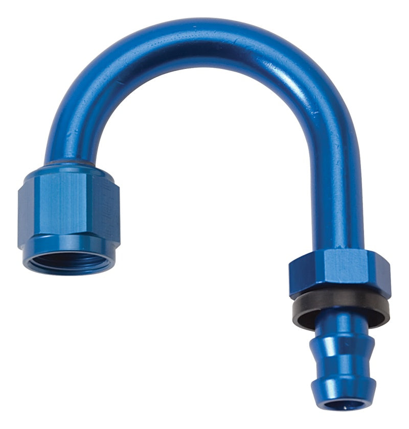 Russell Performance Embout de tuyau -6 AN Twist-Lok 180 degrés (rayon de 1 po)
