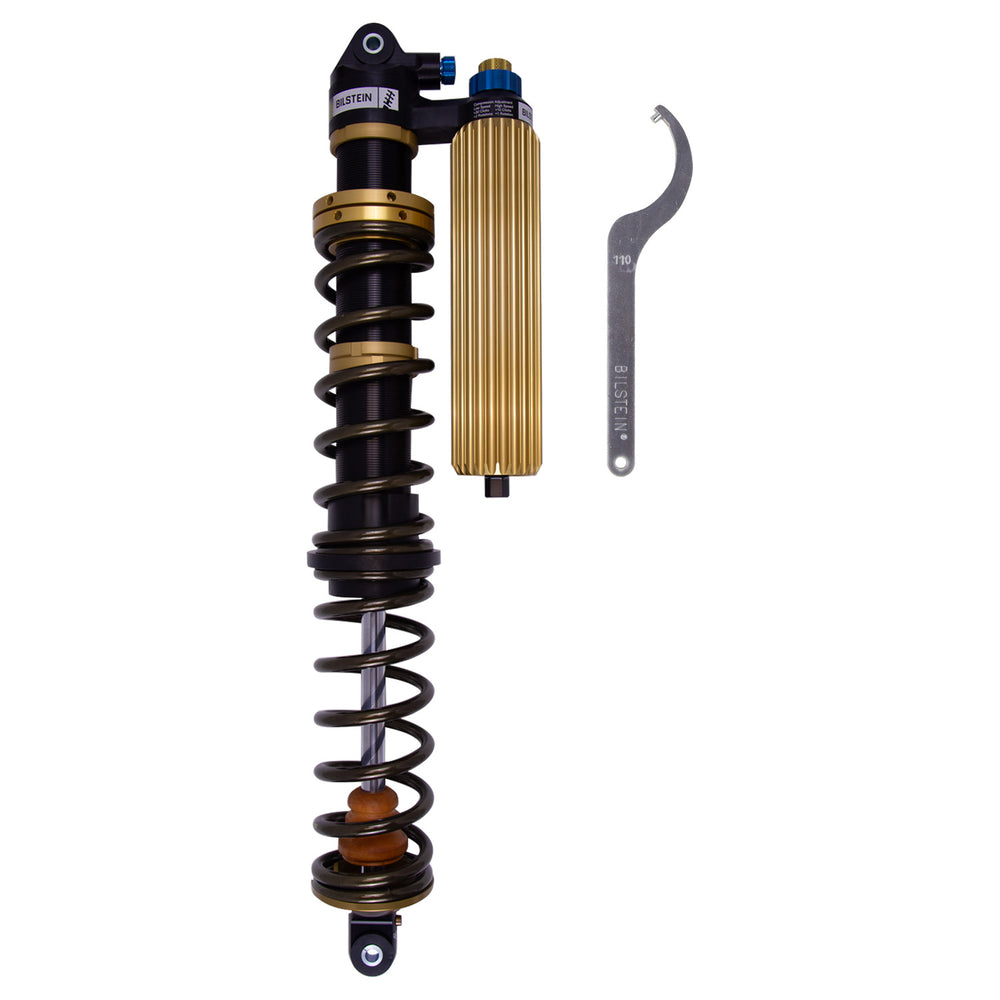 Bilstein Black Hawk Powersports Suspension Shock Absorber and Coil Spring Assembly — Front Left, for select Can-Am vehicles (41-324998)