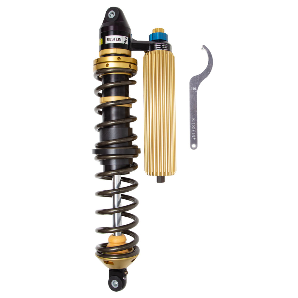 Bilstein Black Hawk Powersports Suspension Shock Absorber and Coil Spring Assembly — Front Left, for select Polaris vehicles (41-327883)