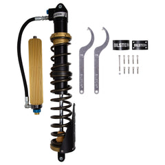 Bilstein Black Hawk Powersports Suspension Shock Absorber and Coil Spring Assembly — Rear, for select Polaris vehicles (41-341766)