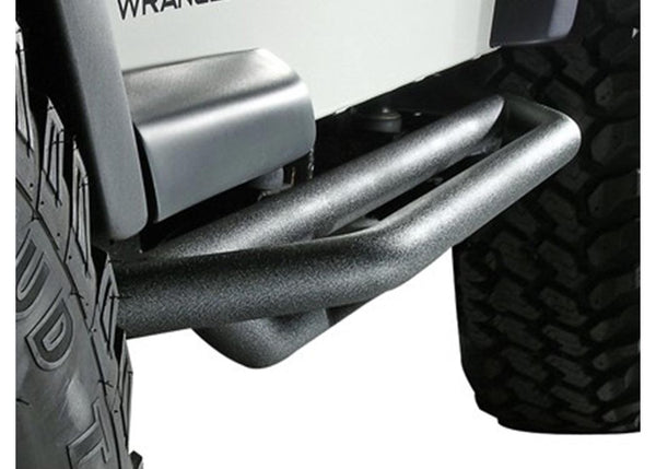 Rugged Ridge Rrc Side Armor Textured Black 1987-2006 Jeep Wrangler/Unlimited