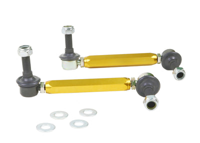 Whiteline 2011+ Ford Ranger PX 2WD/4WD Rear Swaybar Link Kit - Adjustable Extra Heavy Duty Ball Link