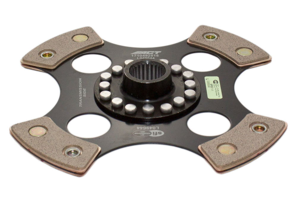 Advanced Clutch ACT 4 Pad Rigid Race Clutch Disc — for select Acura and Honda vehicles (4224010)