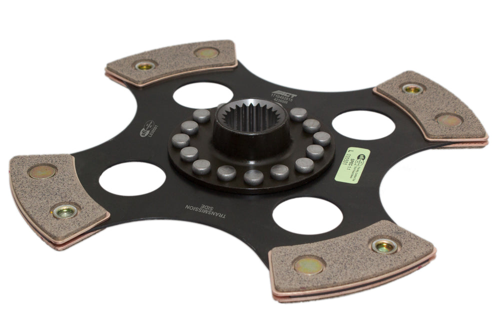 Advanced Clutch ACT 4 Pad Rigid Race Clutch Disc — for select Scion and Toyota vehicles (4236008)