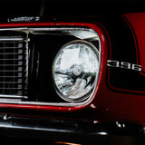 KC Hilites Headlight; Gravity Led 7In Dot Tj/H4 (Pr)Driver/Passenger