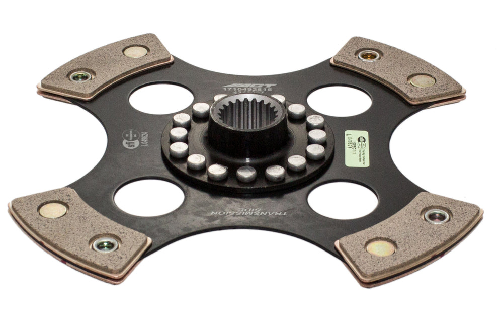 Advanced Clutch ACT 4 Pad Rigid Race Clutch Disc — 1986-1992 Toyota Supra (4240007)