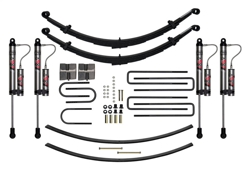 Skyjacker Ensemble de rehaussement de suspension 8 po — 74.5-93 Dodge Ramcharger / Plymouth Trail Duster (D800BRK-X)