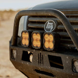 KC Hilites Flex Era 4 Performance Yellow Combo Beam Lens Headlight Reflector Assembly