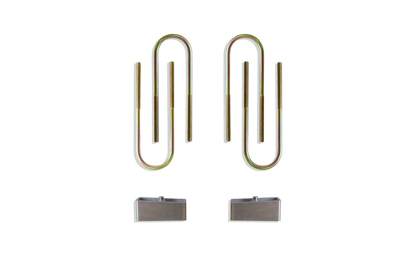 MaxTrac 2" Lowering Blocks with U-Bolts, 2WD
