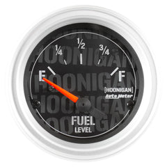 AutoMeter Gauge, Fuel Level, 2 1/16", 240OE to 33OF, Elec, Hoonigan