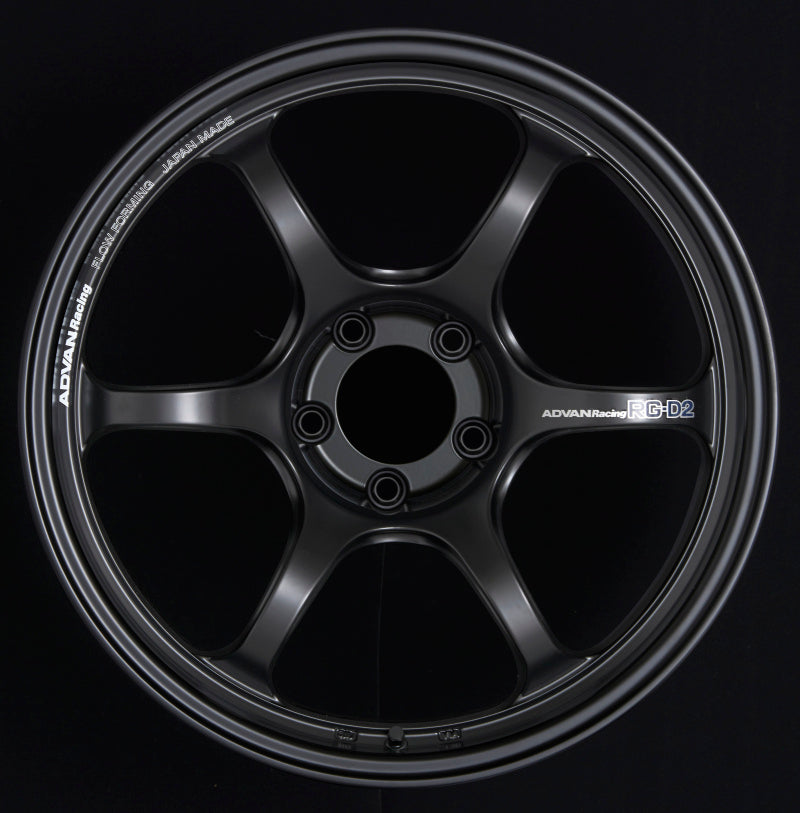 Advan Roue RG-D2 18x9.0 +24 5x114.3 - noir semi-brillant