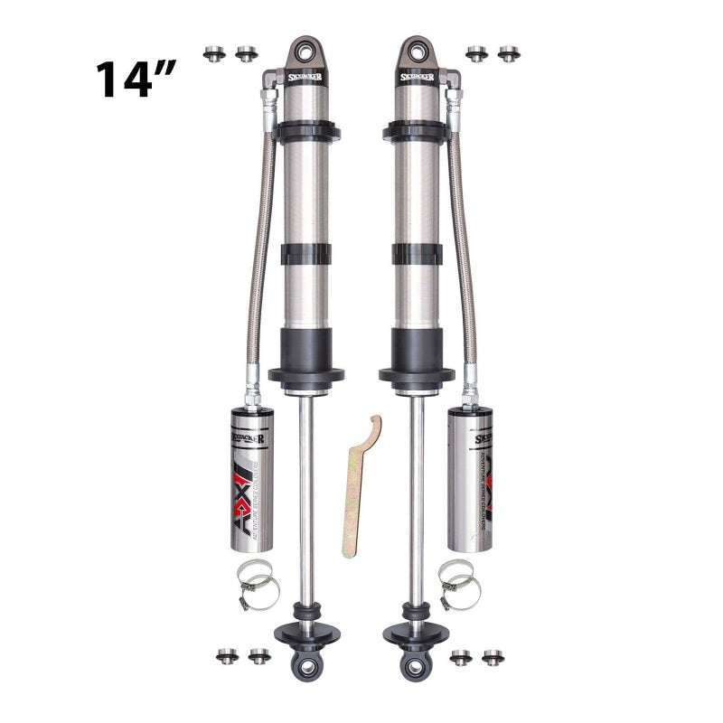 Skyjacker Combinés filetés universels ADX 2.5 Adventure Series course de 14 po avec réservoir séparé