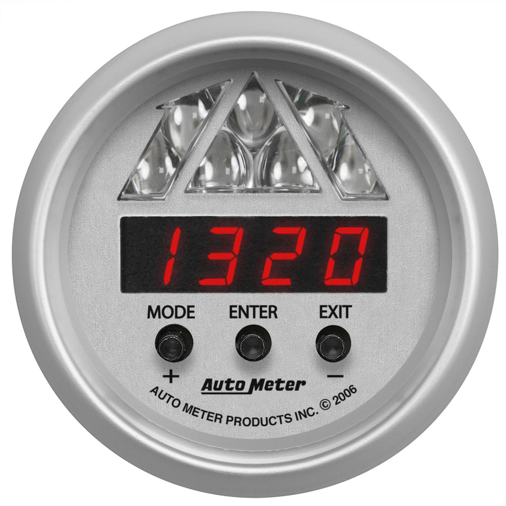 AutoMeter 2-1/16" Digital Pro Shift Light, 0-16,000 RPM, Ultra-Lite