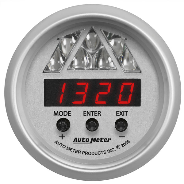 AutoMeter 2-1/16" Digital Pro Shift Light, 0-16,000 RPM, Ultra-Lite