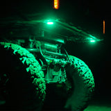 KC Hilites Cyclone V2 Led Replacement Lens Green Single