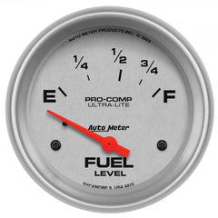 AutoMeter 2-5/8" Fuel Level, 73-10 Ohm, Ultra-Lite