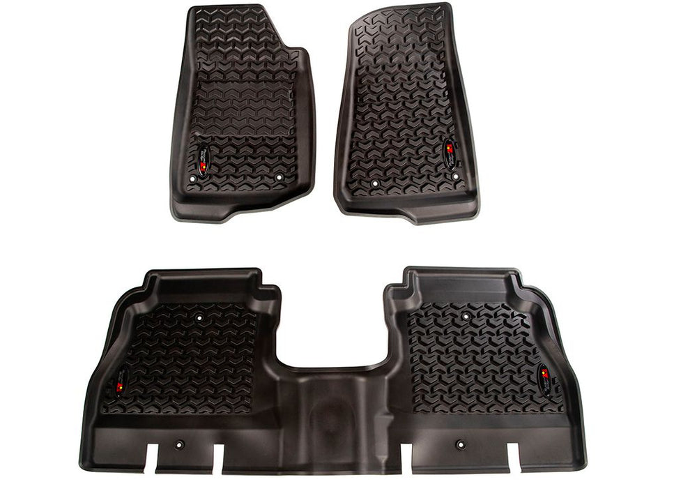 Rugged Ridge Tapis protecteurs — 2018+ Jeep Wrangler JL (12987.05)