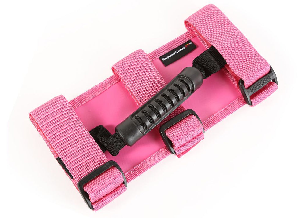 Rugged Ridge Ultimate Grab Handle Kit Pink - 5519 Jeep CJ/Wrangler/Gladiator