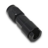 6AN Straight Female SAE Quick-Disconnect x 3/8" Tube Size WIth Black Finish