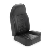 Smittybilt 1976-2018 Cj & Wrangler Cj/Yj/Tj/Lj Seat Front Standard Bucket Vinyl Black