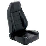 Factory Style Replacement Front Seat w/ Recliner – Vinyl Black (76-02 Jeep CJ/YJ/TJ)