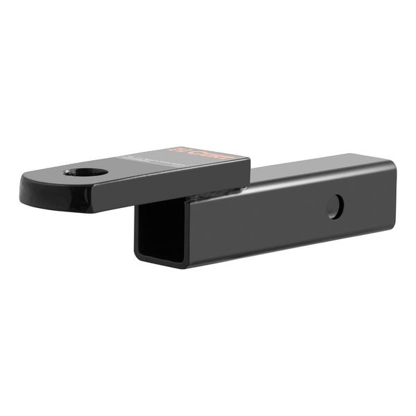 CURT Class III Ball Mount, 2 in. Shank, 2 in. Drop, 8-1/4 in. Long, 7,500 lb, Gloss Black (45010)