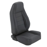 Smittybilt 1976-2018 Cj & Wrangler Cj/Yj/Tj/Lj Seat Front Factory Style Replacement with Recliner Denim Black