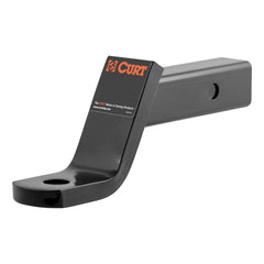 CURT Class III Ball Mount, 2 in. Shank, 4 in. Drop, 8-1/4 in. Long, 7,500 lb (45050)