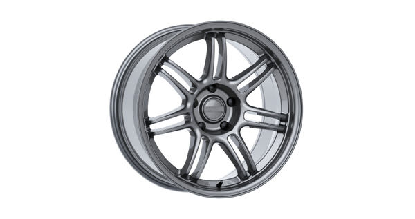 Kansei Roue K17 Seven 18x8.5 po / 5x114.3 / déport 35mm / alésage 73.1mm - gris métal brillant