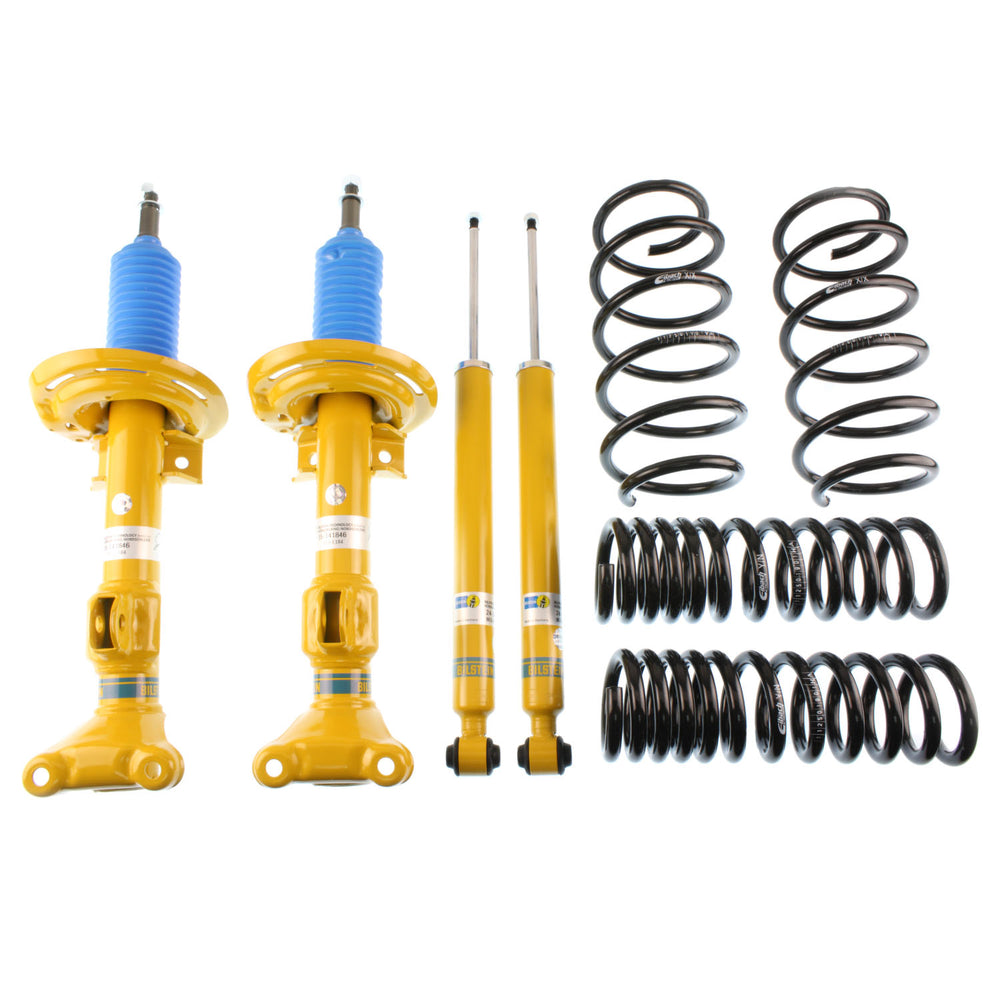 Bilstein B12 (Pro-Kit) Suspension Kit — Front and Rear, 2012-2014 Mercedes-Benz C250 (46-180759)