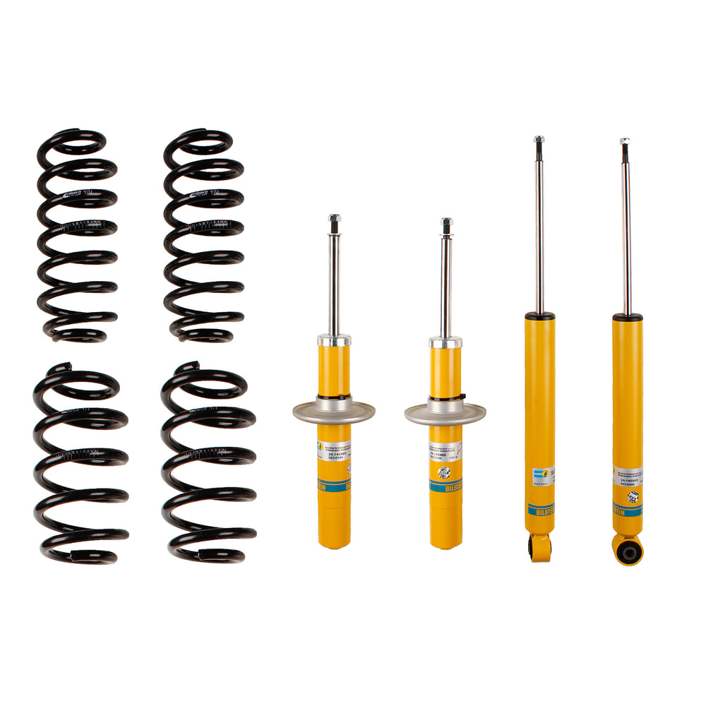 Bilstein B12 (Pro-Kit) Suspension Kit — Front and Rear, 2009-2012 Audi A4 Quattro (46-183347)