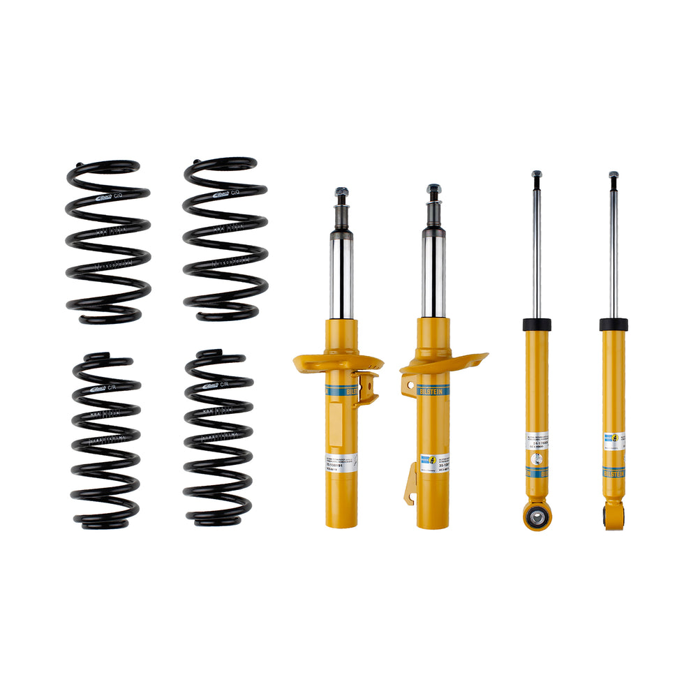Bilstein B12 (Pro-Kit) Suspension Kit — Front and Rear, 2005-2018 Volkswagen Jetta (46-184290)