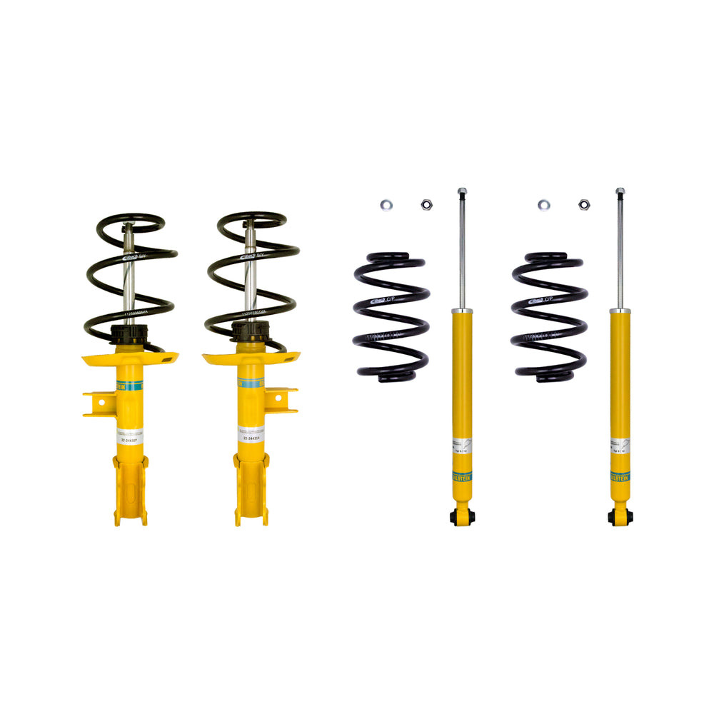 Bilstein B12 (Pro-Kit) Suspension Kit — Front and Rear, 2015-2020 Mercedes-Benz GLA250 (46-254610)
