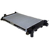 Crown Automotive Radiator — Black, Silver (4682587)