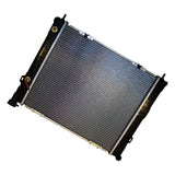 Crown Automotive Radiator — Black, Silver (4734103)