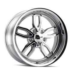 Ridler 608 20x8.5 / 5x127 BP / 0mm Offset / 78.3mm Hub Chrome Wheel