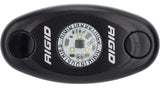 Rigid Industries A-Series LED Light, Low Power, Red, Black Housing, Single (480043)