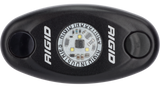 Rigid Industries A-Series LED Light, Low Power, Red, Black Housing, Single (480043) — view 3