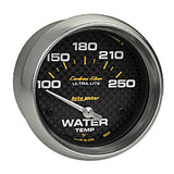 2-5/8" WATER TEMPERATURE, 100-250 F, CARBON FIBER