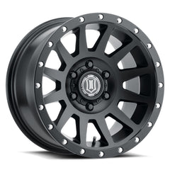 Icon Vehicle Dynamics 17 X 8.5 Compression 6 X 135 5Inbp 6 mm Offset Sat Black