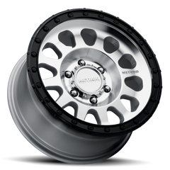 Method Roue usinée MR315 17x8.5 déport 0mm 5x5 alésage 71.50mm - rebord noir brillant