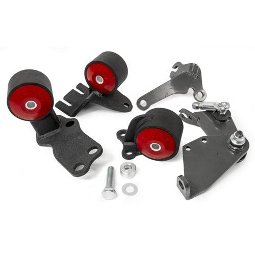 Innovative Supports en acier avec coussinets 75A 88-91 Civic série B (conversion câble à hydraulique) - noir