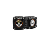 Rigid Industries Revolve Pod With Amber Backlight Pair
