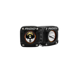 Rigid Industries Revolve Pod With Amber Backlight Pair