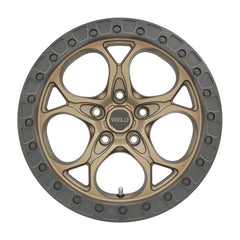 Weld Off-Road Roue W106 17X9.0 Ledge 5X127 ET00 BS5.00 71.5 - bronze satiné / noir satiné