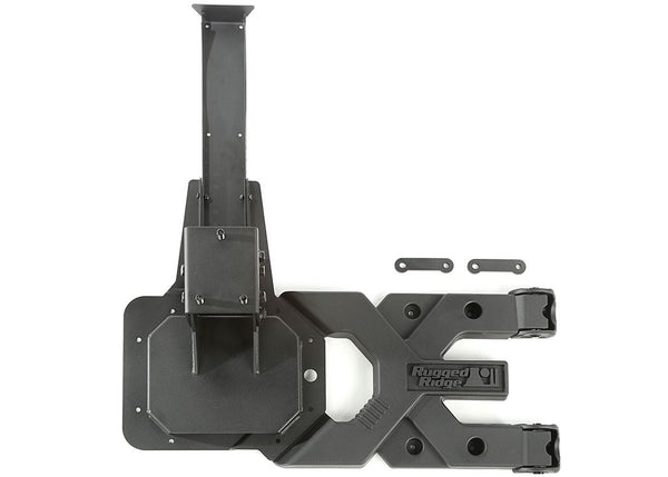 Rugged Ridge Porte-charge de pneu — 2007-2018 Jeep Wrangler JK (11546.50)