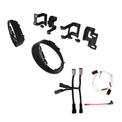 KC HiLiTES Ensemble de logements antibrouillard 12-22 Toyota Tacoma/Tundra/4Runner
