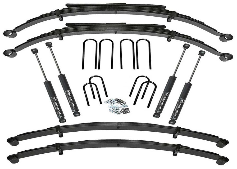 Superlift 4" Lift Kit (W/52IN REAR SPRINGS) (4 TON)